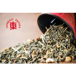 Herbata zielona sencha IMBIROWO CYTRYNOWA